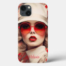 Search for woman portrait iphone cases Pretty