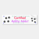 Search for agility bumper stickers Dog