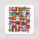 Search for international business cards Map