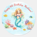 Search for underwater illustration stickers Mermaid