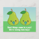 Search for newborns postcards Twins