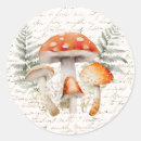 Search for vintage mushroom stickers Forest