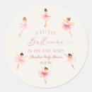 Search for ballerina baby shower stickers A little ballerina