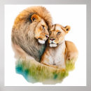Search for african lion posters Beautiful