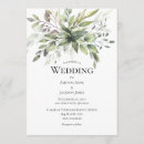 Search for foilage wedding invitations Watercolor