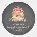 Search for breakfast pancake stickers Baby shower