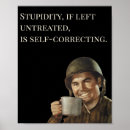 Search for stupidity posters Humour