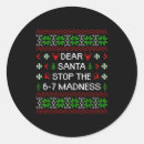 Search for christmas message stickers Santa