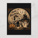 Search for cartoon halloween postcards Pumpkin