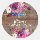 Search for plum stickers Floral baby shower