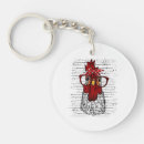 Search for cute chickens key rings Hen
