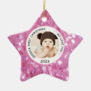 Search for mum christmas tree decorations Pink