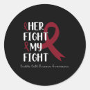 Search for burgundy ribbon stickers Sickle cell