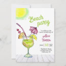 Search for beach sweet 16 invitations Modern script brush signature