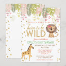 Search for jungle baby shower invitations Giraffe