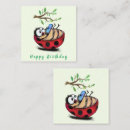 Search for ladybug note cards Insect