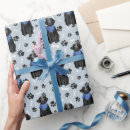 Search for black labrador wrapping paper Cute