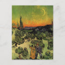 Search for sunset painting postcards Vincent van gogh