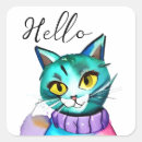 Search for hi hello stickers Cat