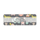 Search for safari animals return address labels Elephant