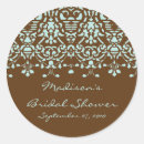 Search for aqua damask stickers Blue
