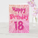 Search for 18 year old birthday cards Pink