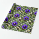 Search for pansy wrapping paper Purple