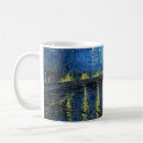 Search for starry night over the rhone mugs Post impressionism