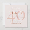 Search for 40th birthday save the date postcards Forty