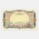 Search for blue filigree stickers Vintage