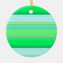 Search for striped christmas tree decorations Green stripes