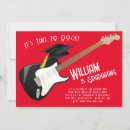 Search for electric guitar invitations Party