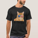 Search for 4th of july cat tshirts Flag