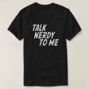 Search for big bang theory tshirts Talk nerdy to me