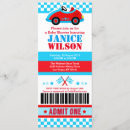 Search for racing baby shower invitations Baby boy