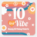 Search for a single stickers 10th birthday