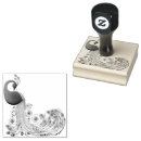 Search for peacock rubber stamps Bird