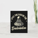 Search for love badminton cards Player