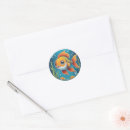 Search for orange fish stickers Goldfish