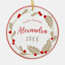 Search for baby memorial christmas tree decorations Commemorative keepsake