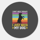 Search for therapy dog stickers Funnydog