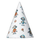 Search for robot paper party hats Cartoon
