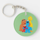 Search for sesame street key rings Snuffleupagus
