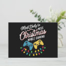 Search for gamer christmas cards Funny