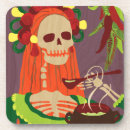 Search for dia de los muertos coasters Calaveras