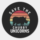 Search for save the rhino stickers Chubby