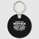 Search for funny brother key rings Quote