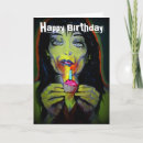 Search for zombie birthday cards Undead