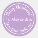 Search for purple christmas stickers Xmas