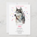 Search for siberian husky dog invitations Dogs